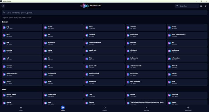 Radio-Play nel browser